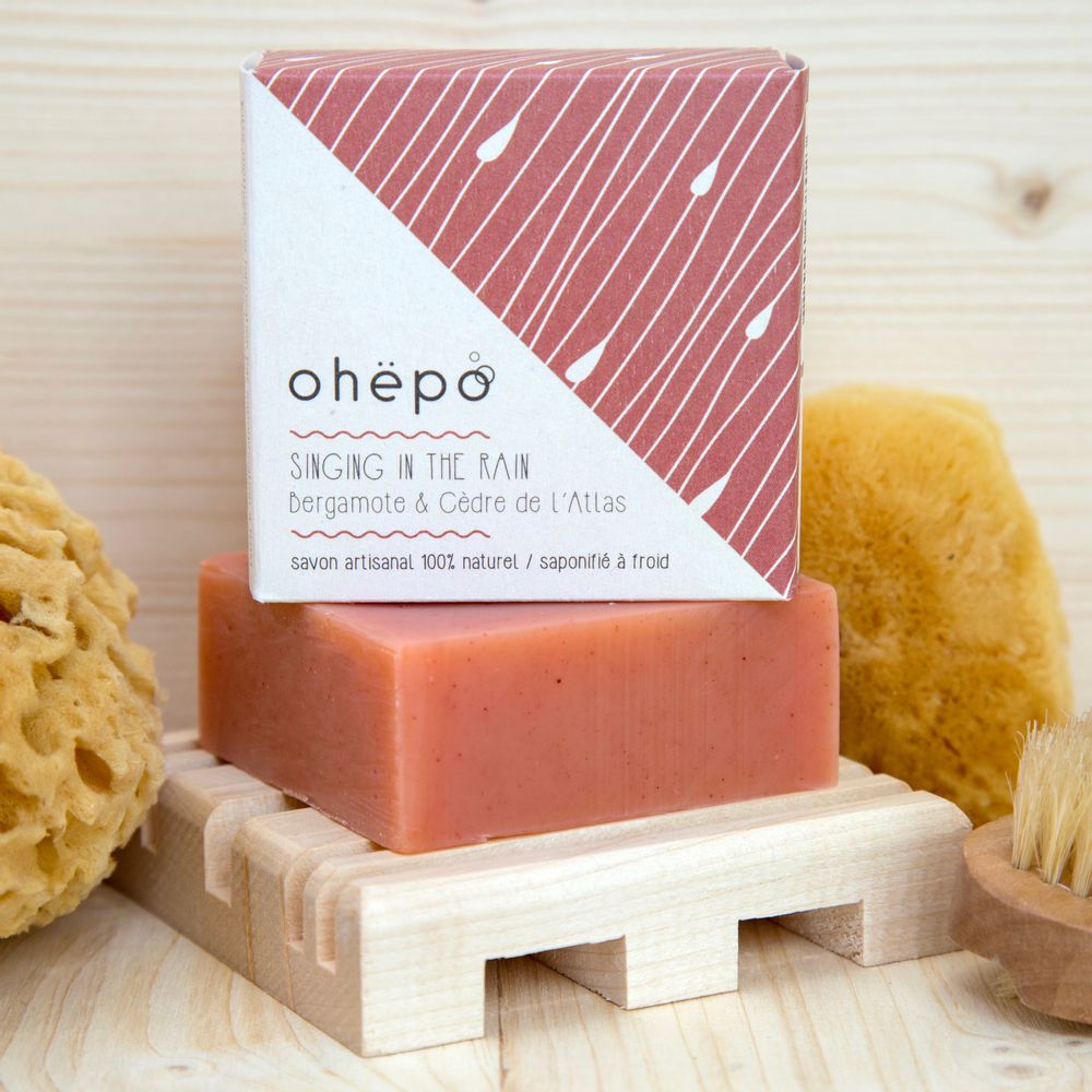 Gifts - Organic soap SINGING IN THE RAIN - OHËPO