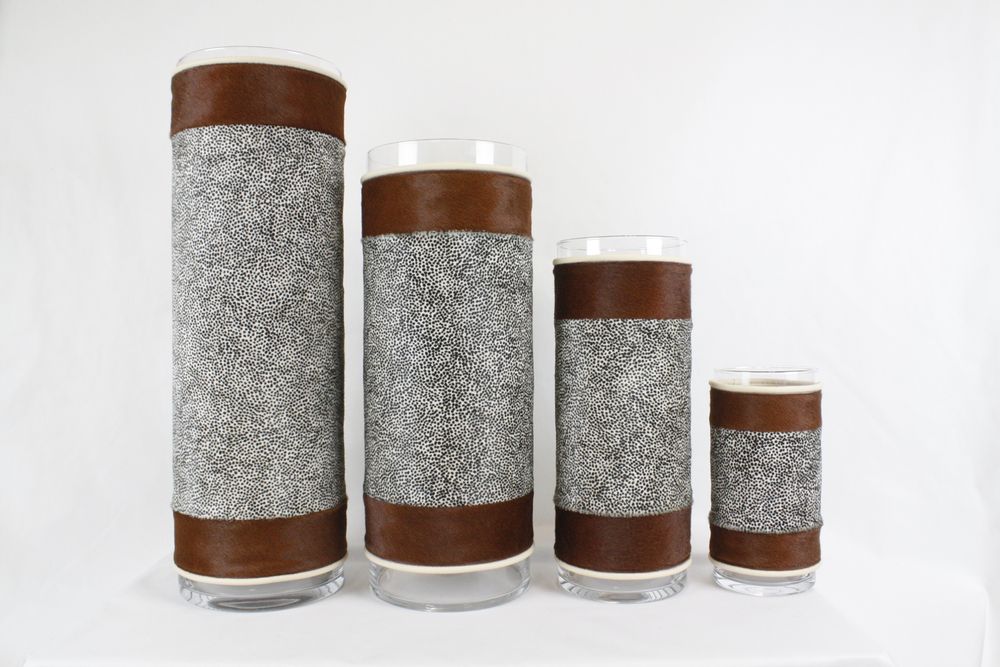 Vases - Cowhide vase - TERGUS