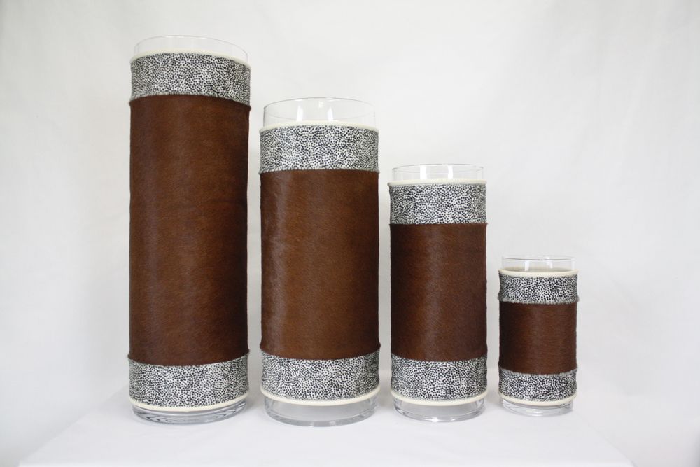 Vases - Cowhide vase - TERGUS
