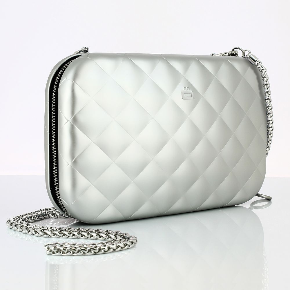 Pochettes - SAC MATELASSÉ POUR FEMME - Minaudière. - ÖGON DESIGN