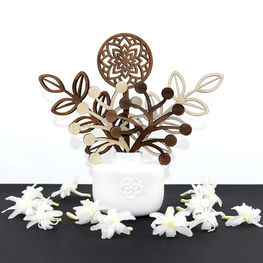Objets de décoration - DIFFUSEUR DE PARFUM - TUBÉREUSE - L'ODORAT - LUMINOSENS
