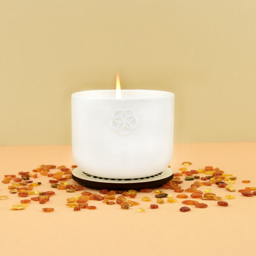Objets de décoration - BOUGIE PARFUMÉE - AMBRE - LE TOUCHER - LUMINOSENS