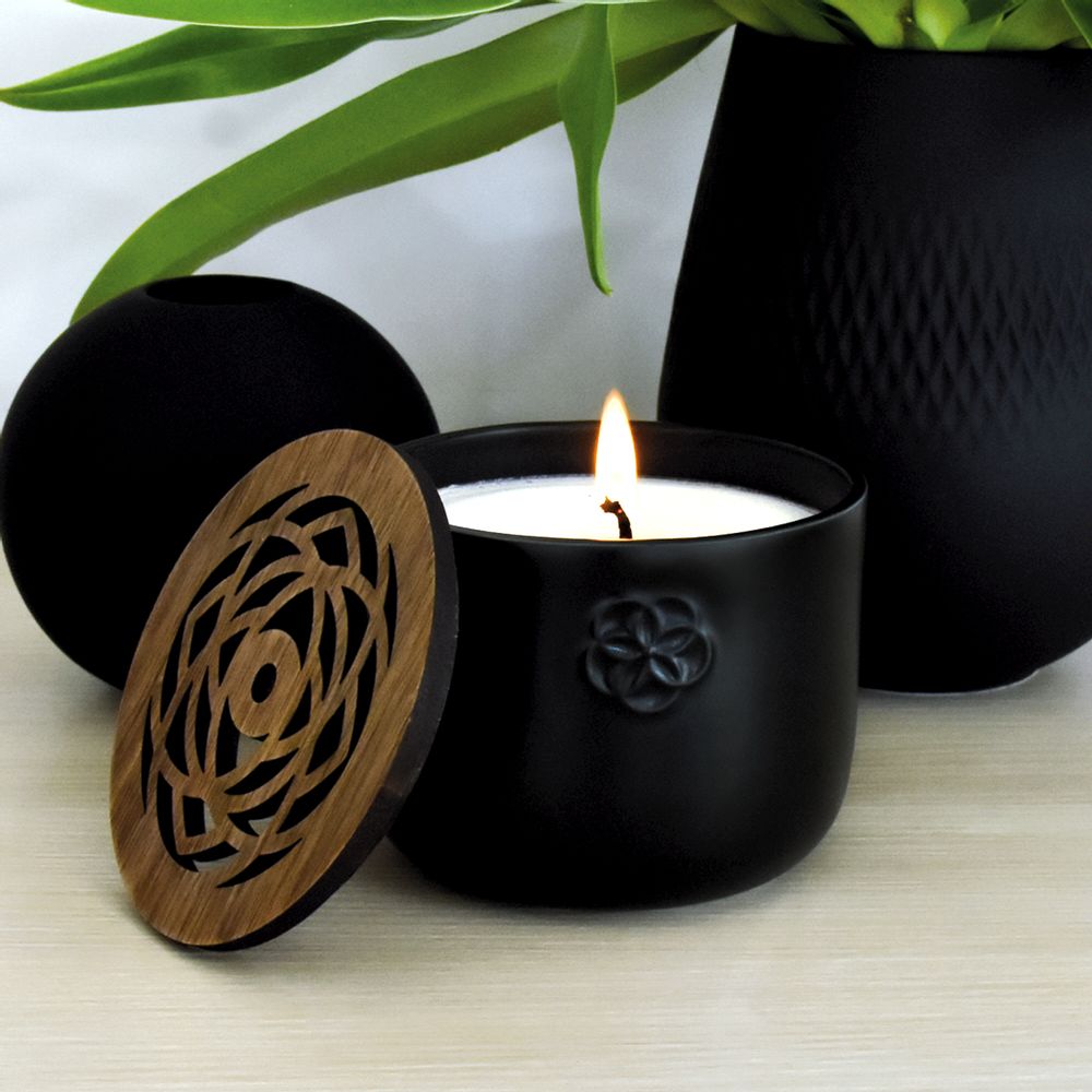 Objets de décoration - BOUGIE PARFUMÉE - ALGUES - L'OUÏE - LUMINOSENS