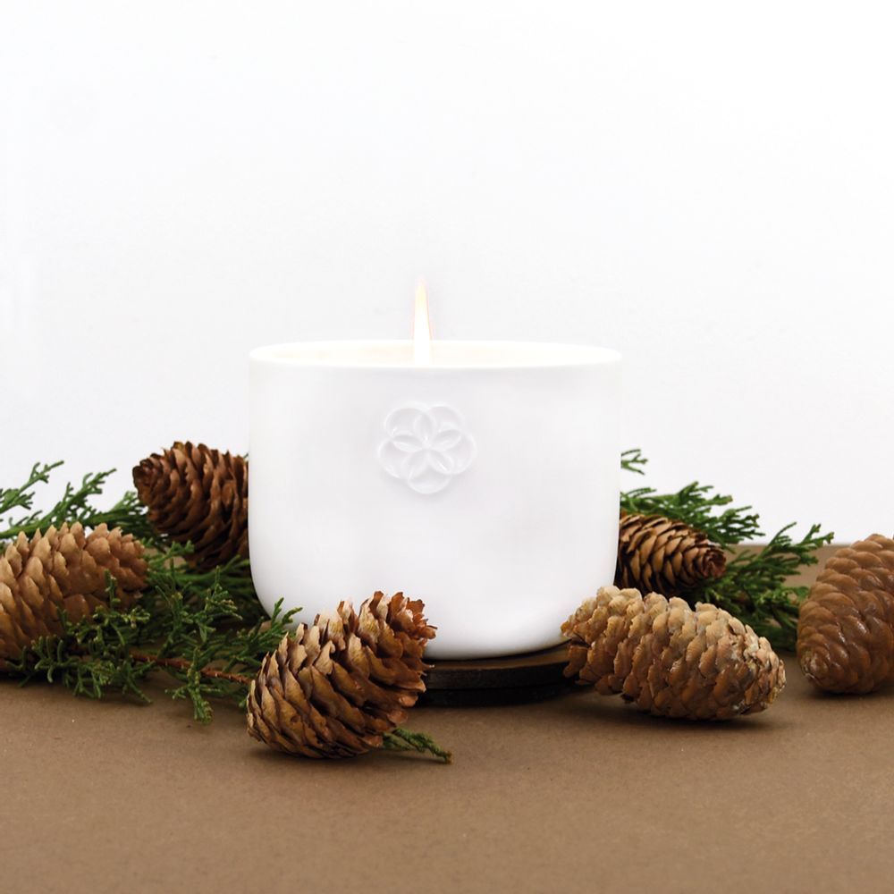Objets de décoration - BOUGIE PARFUMÉE - CÈDRE DU LIBAN - LA VUE - LUMINOSENS