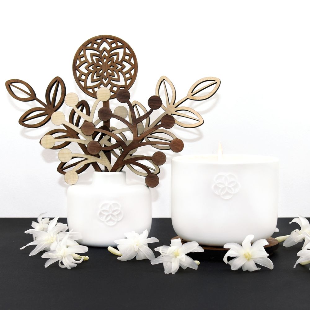 Objets de décoration - DIFFUSEURS DE PARFUM - COLLECTION LES 5 SENS - LUMINOSENS
