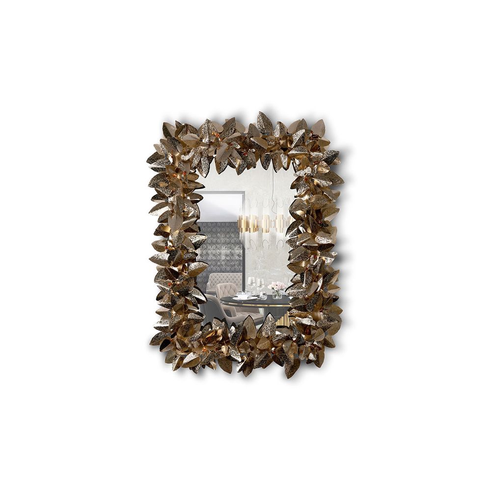 Mirrors - Mcqueen Rectangular Mirror  - COVET HOUSE