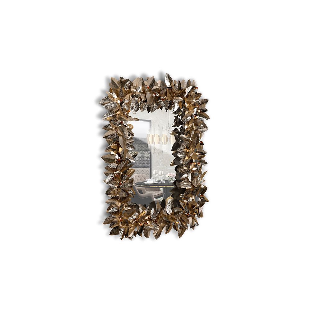 Mirrors - Mcqueen Rectangular Mirror  - COVET HOUSE