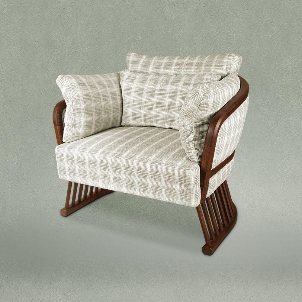Fauteuils - Fauteuil Johnson - WOOD TAILORS CLUB