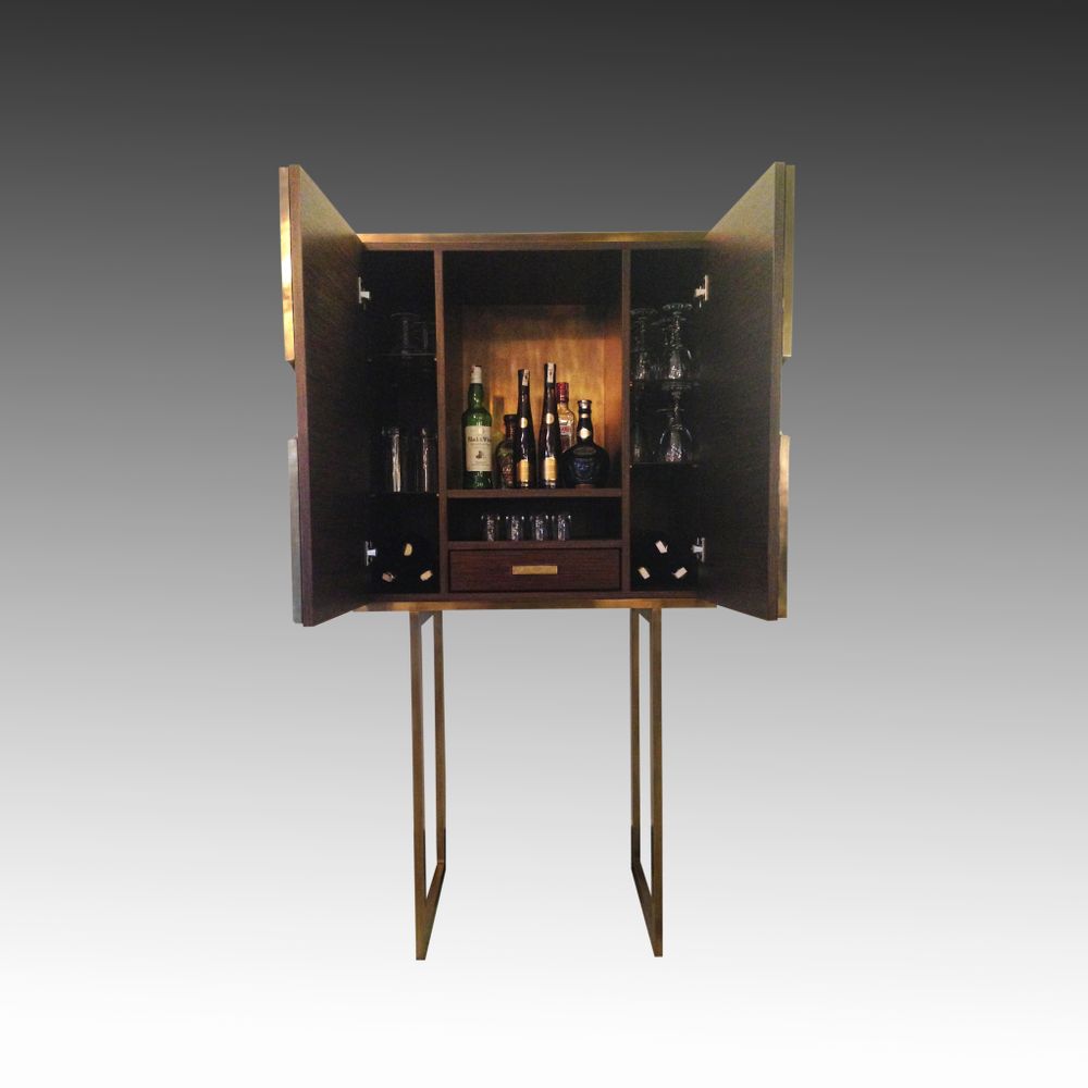 Design objects - Liquor cabinet Emile  1 - ATELIER LANDON