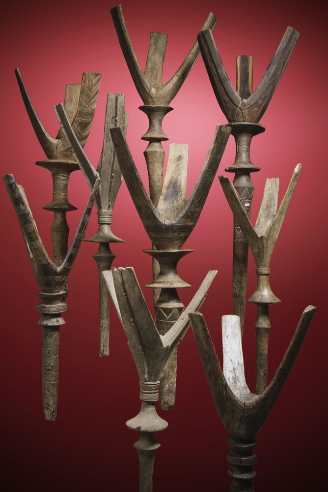 Sculptures, statuettes et miniatures - Piquets de Tente Touareg, Niger - KANEM