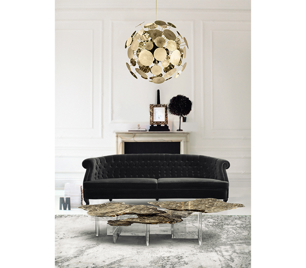 Coffee tables - MONET GOLD Center Table - BOCA DO LOBO