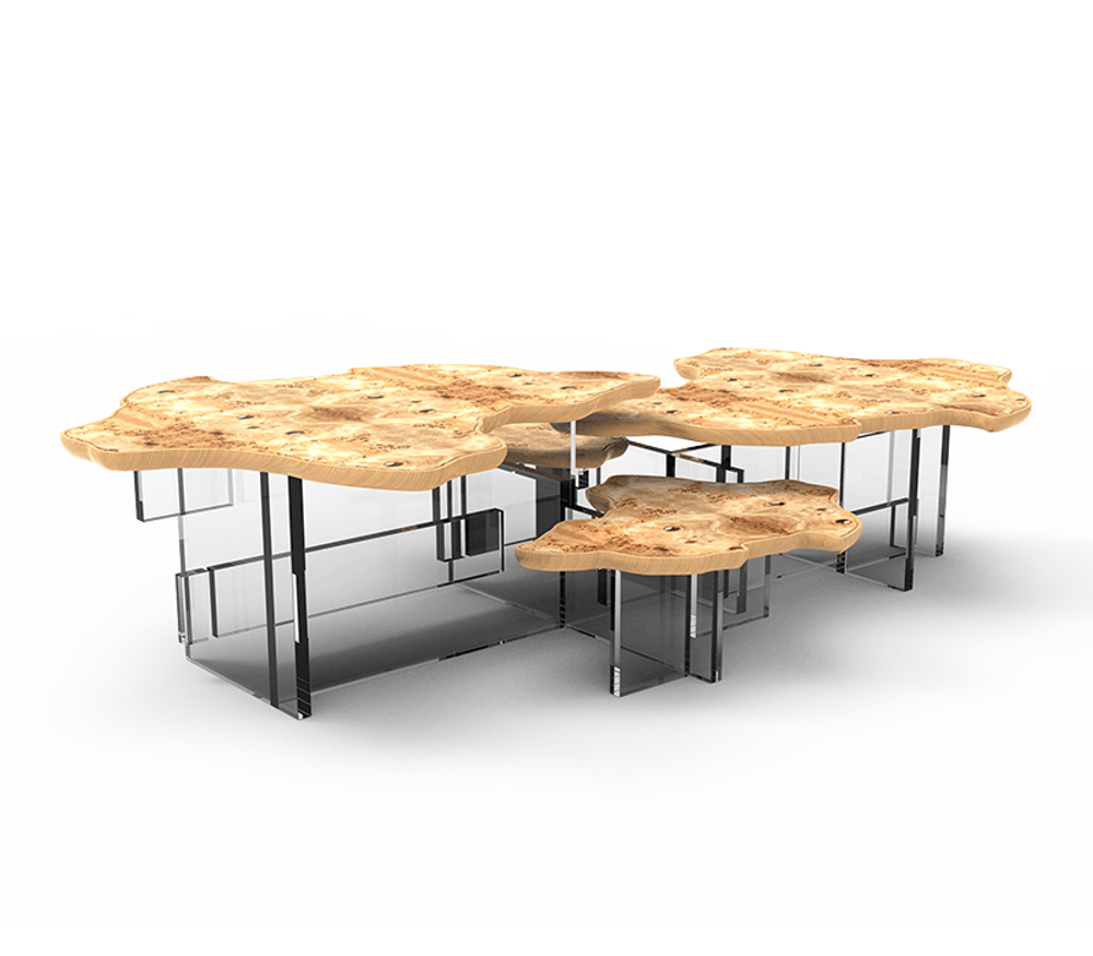 Tables basses - Table centrale MONET POPLAR - BOCA DO LOBO