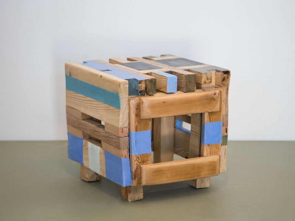 Objets de décoration - TABOURETS "RUCHE D'ABEILLES". - COOL COLLECTION