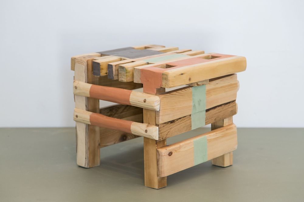 Objets de décoration - TABOURETS "RUCHE D'ABEILLES". - COOL COLLECTION