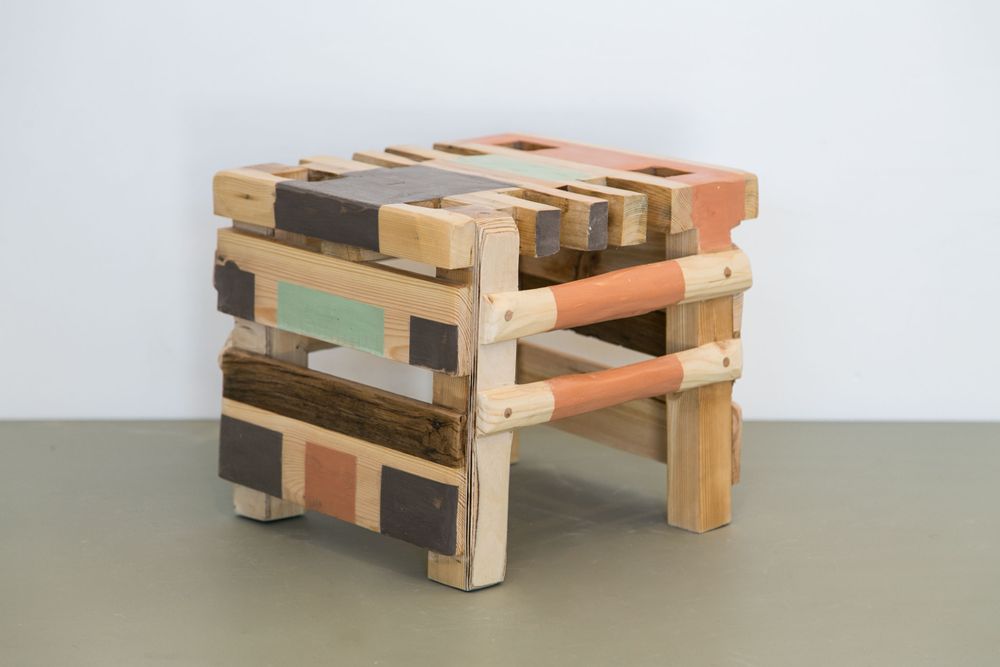 Objets de décoration - TABOURETS "RUCHE D'ABEILLES". - COOL COLLECTION