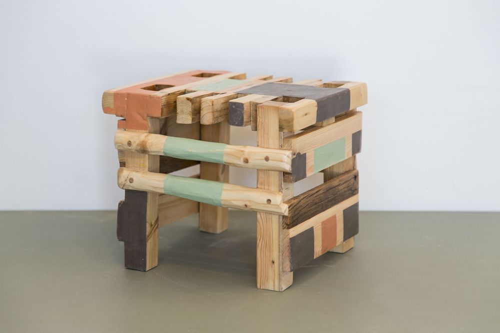 Objets de décoration - TABOURETS "RUCHE D'ABEILLES". - COOL COLLECTION