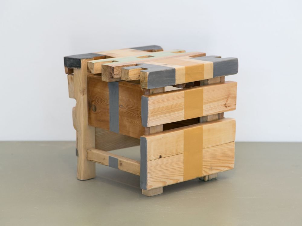 Objets de décoration - TABOURETS "RUCHE D'ABEILLES". - COOL COLLECTION