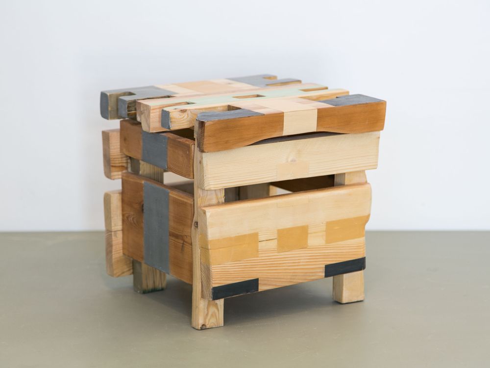 Objets de décoration - TABOURETS "RUCHE D'ABEILLES". - COOL COLLECTION