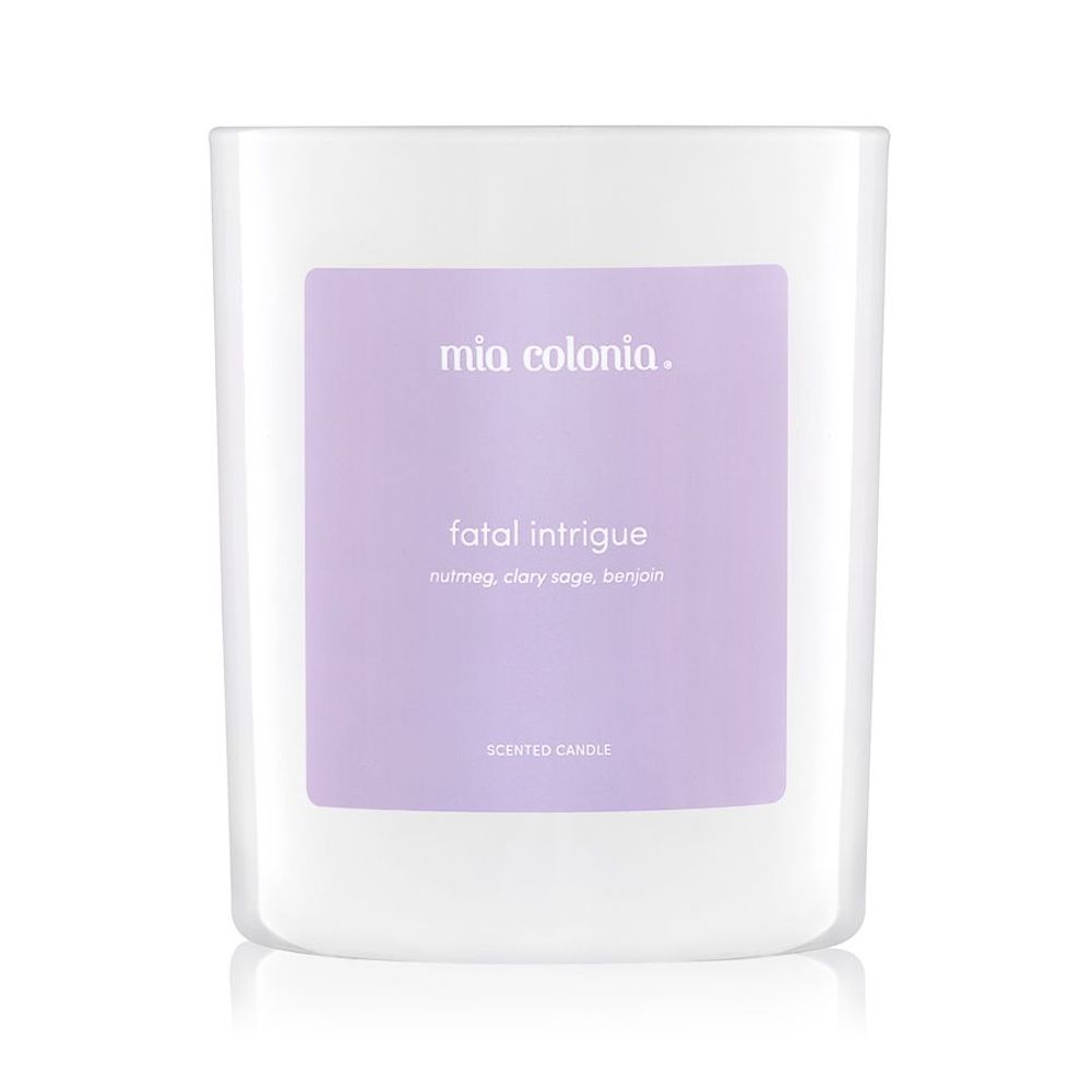 Candles - candle fatal intrigue 100% vegetable wax - MIA COLONIA