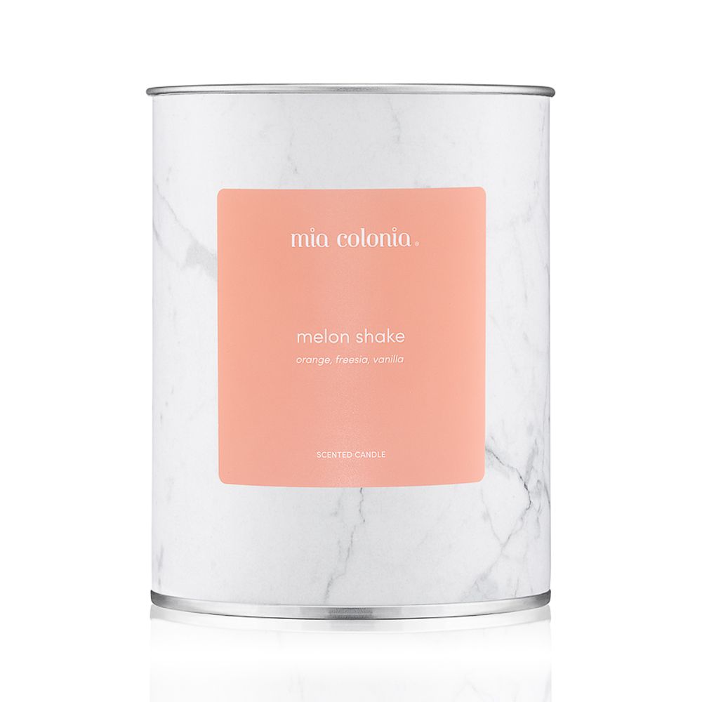 Candles - candle melon shake 100% vegetable wax - MIA COLONIA