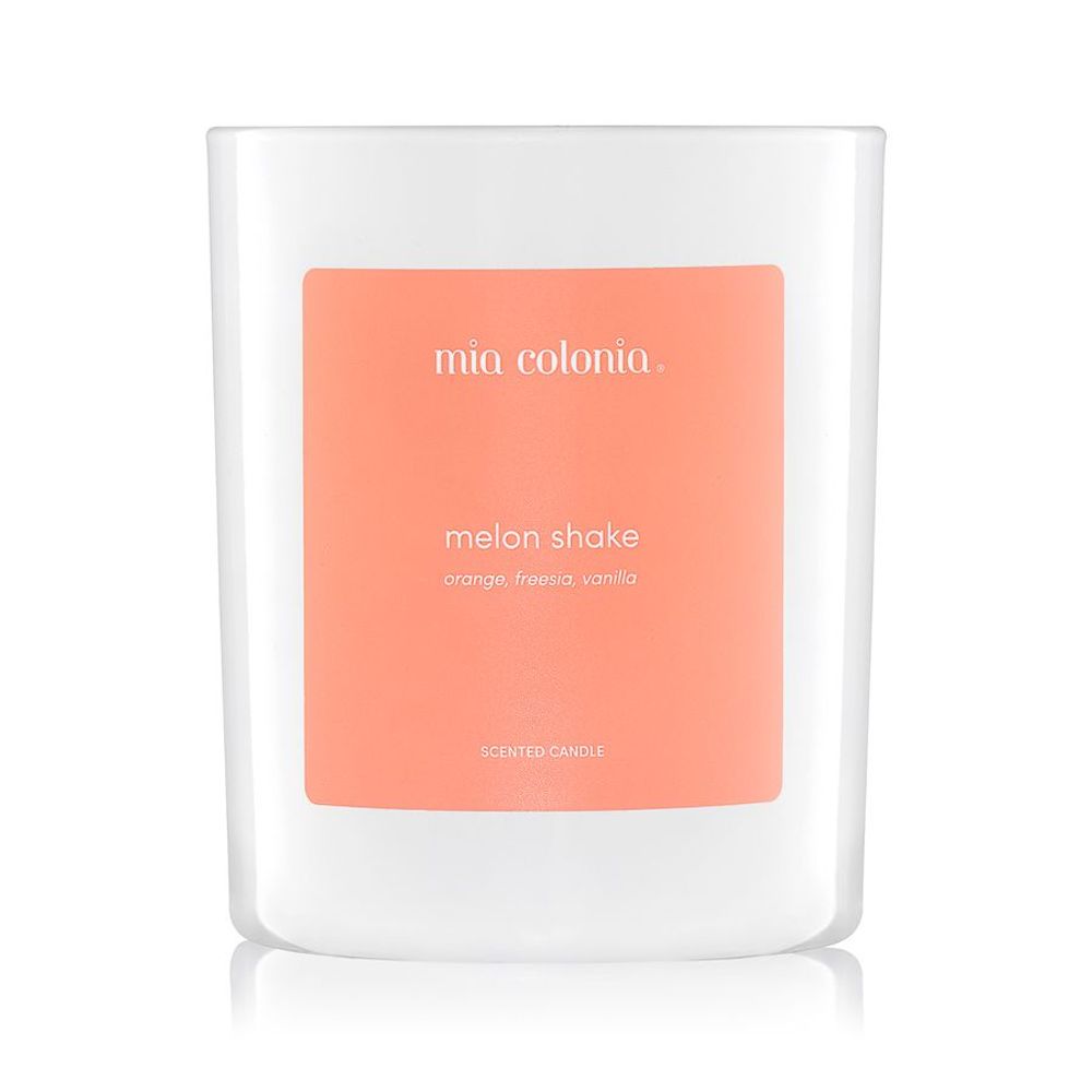 Candles - candle melon shake 100% vegetable wax - MIA COLONIA