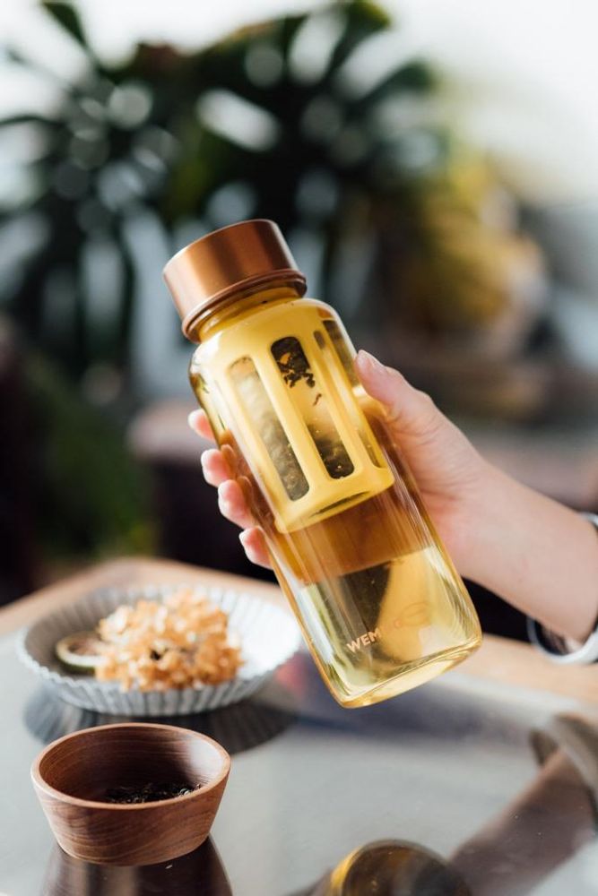 Outdoor decorative accessories - Brew Bottle Copper S550/S650 with filter, Tritan BPA Free - WEMUG