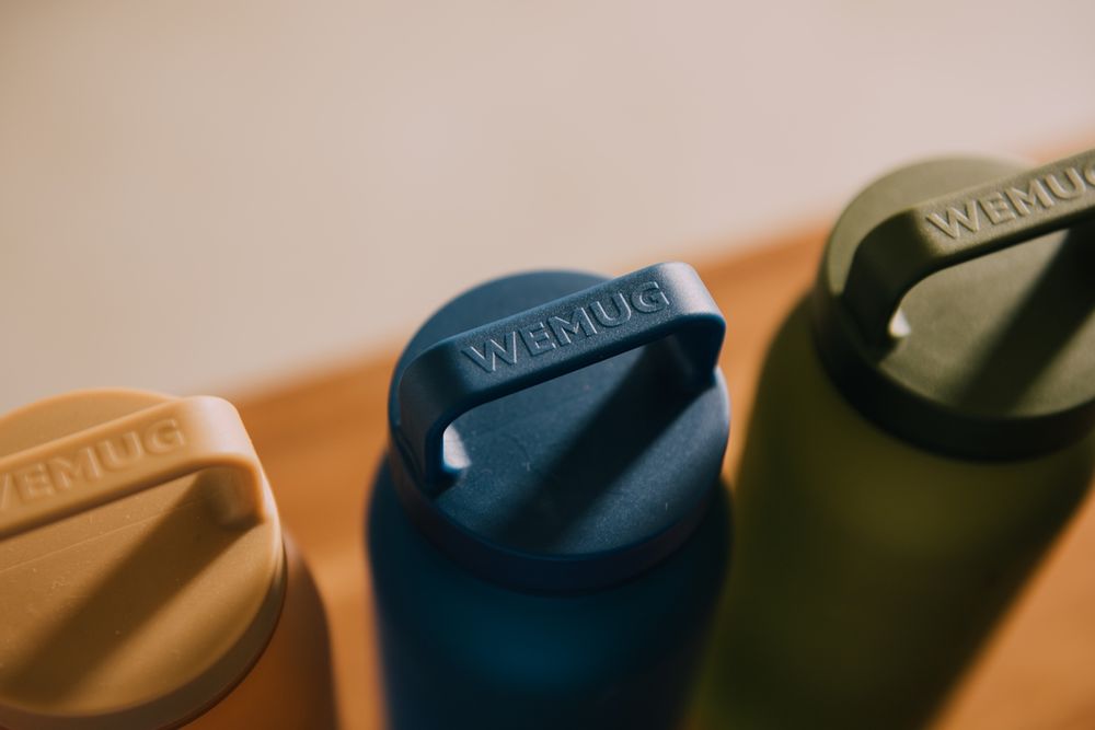 Tea and coffee accessories - Milk Bottle F620 BPA Free material Tritan with handle - WEMUG