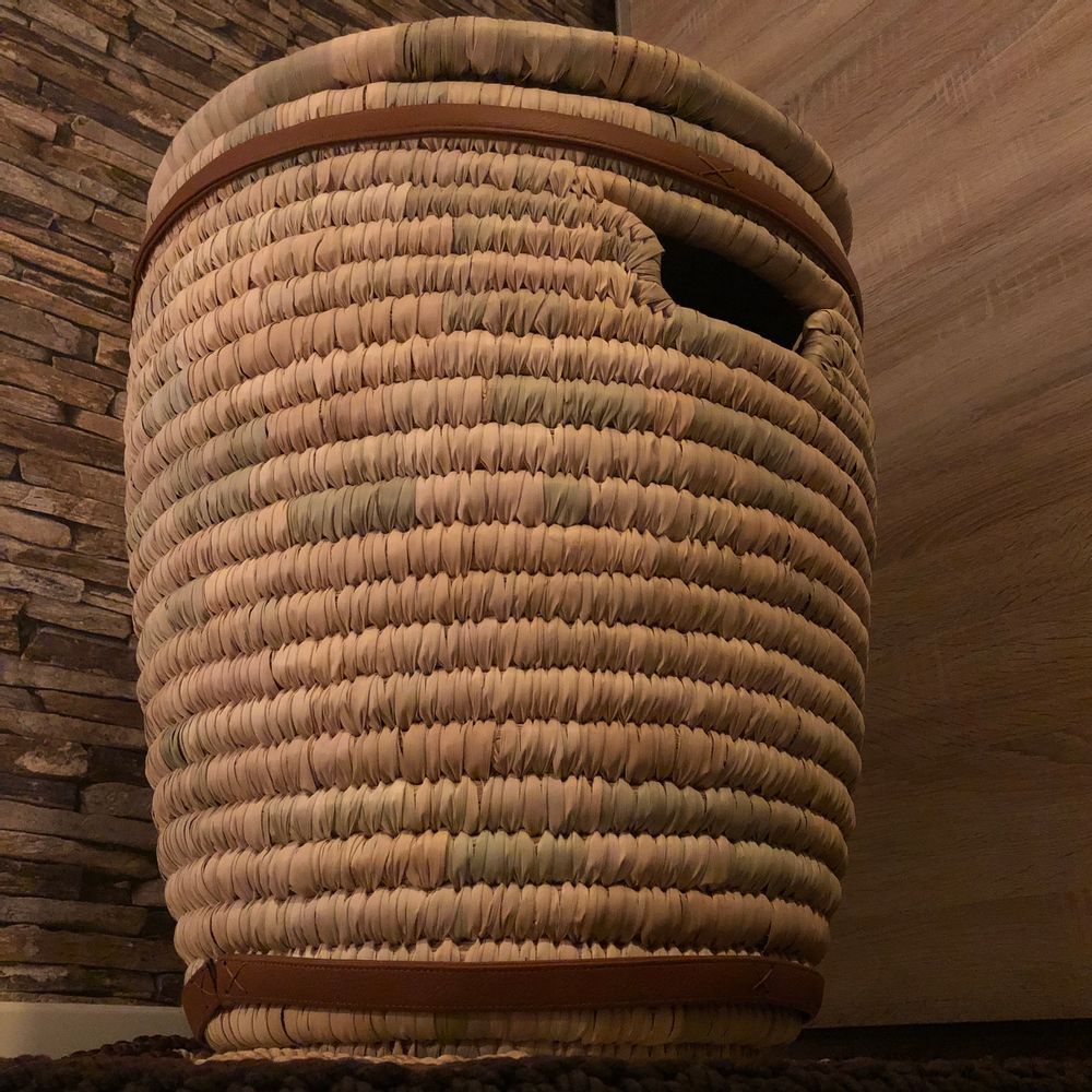 Boîtes de rangement - Panier á linge avec couvercle - MAISON ZOE