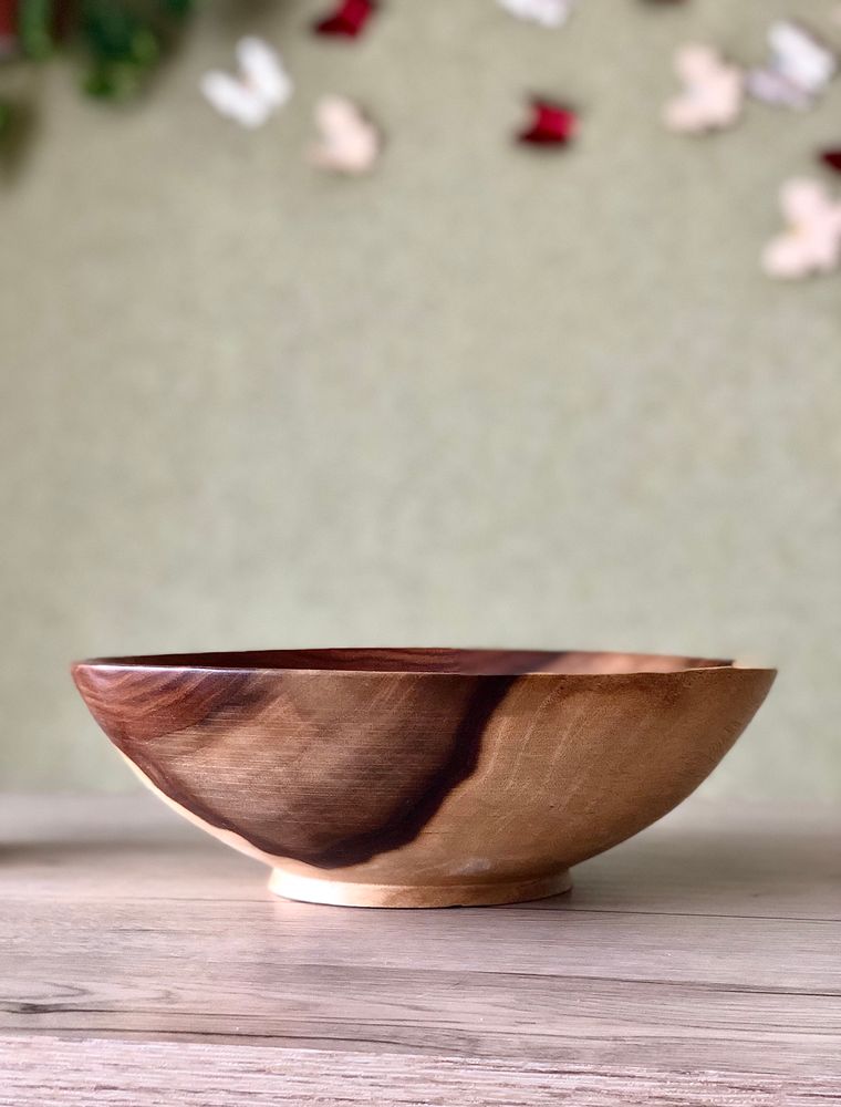 Kitchens furniture - Ostar wooden bowl - MAISON ZOE
