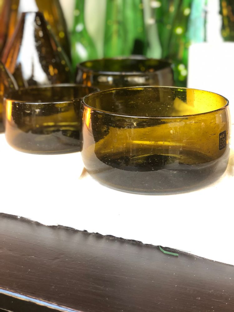 Bols - bols en verre recyclé Amudi - MAISON ZOE