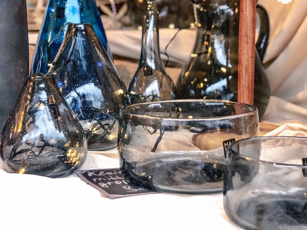 Bols - bols en verre recyclé Amudi - MAISON ZOE