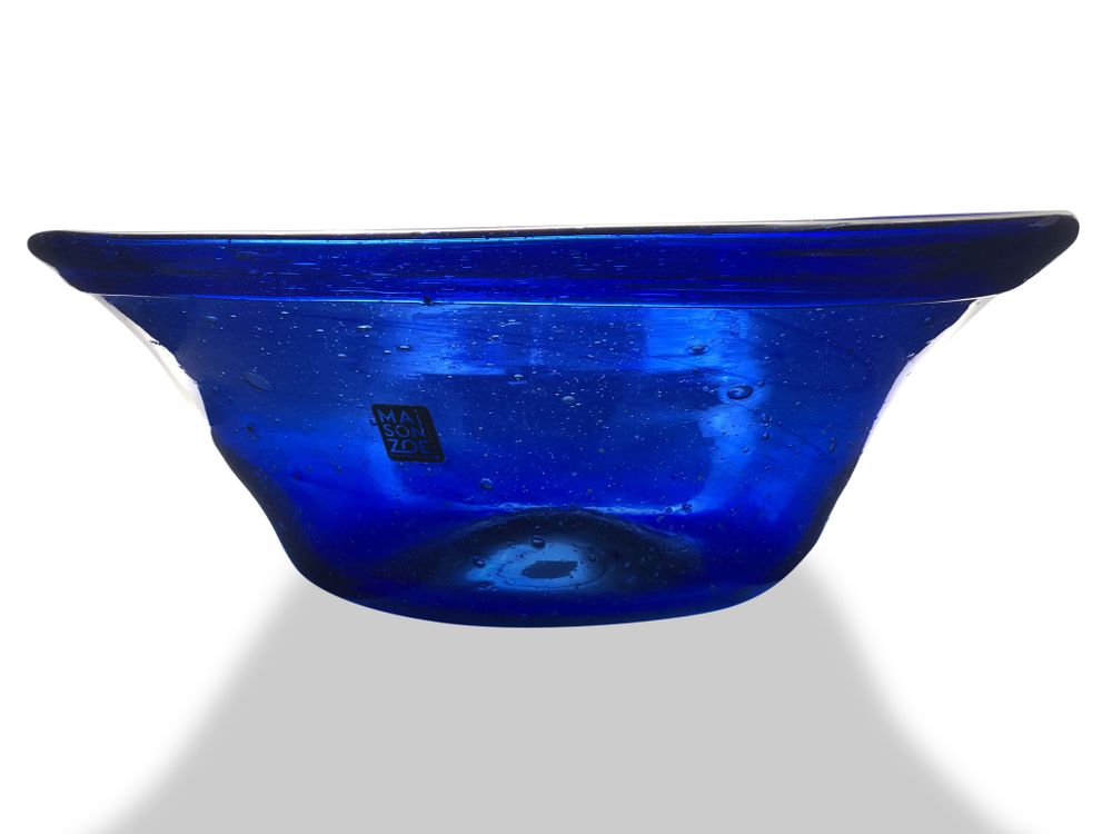 Bowls - Camino Recycled Glass Bowl - MAISON ZOE
