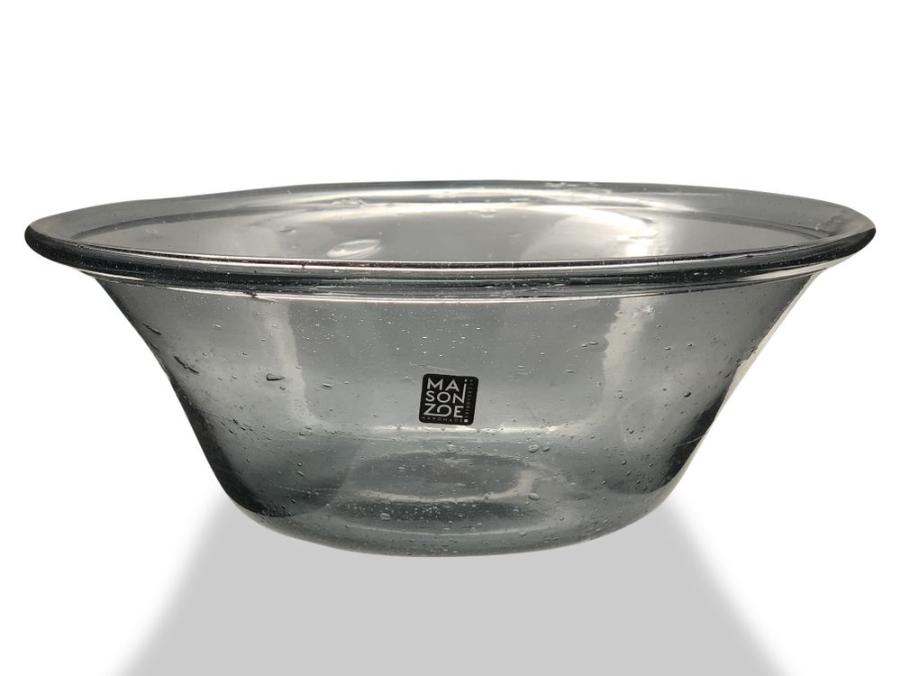 Bowls - Camino Recycled Glass Bowl - MAISON ZOE