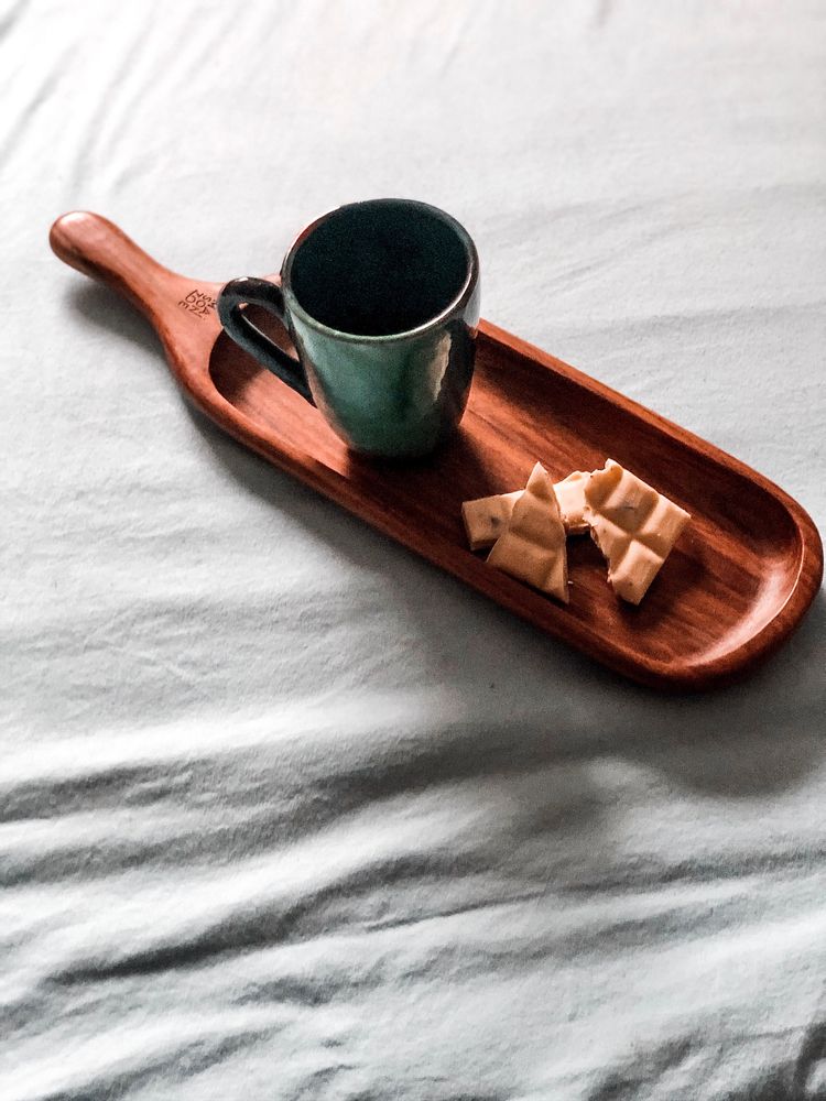 Plats et saladiers - Zat plateau de service avec poignée - MAISON ZOE