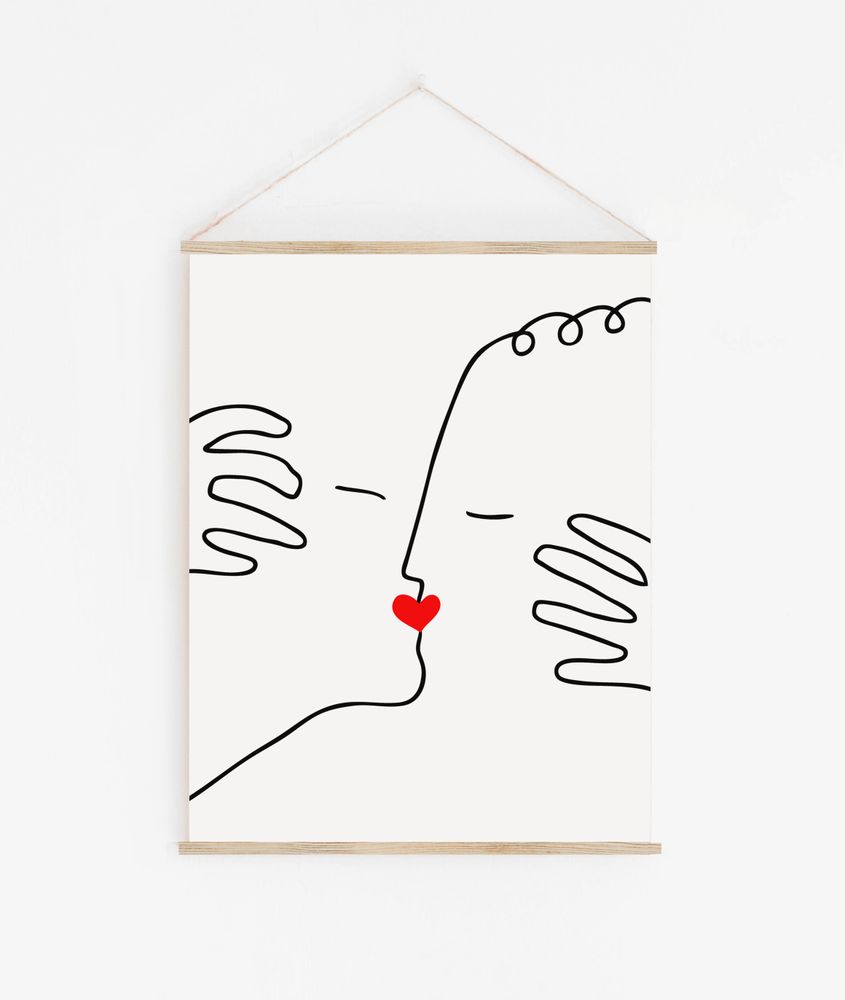 Other wall decoration - WALL HANGING " THE KISS" - SHANDOR