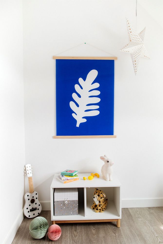 Autres décorations murales - TENTURE MURALE "LA FEUILLE OCRE" - SHANDOR