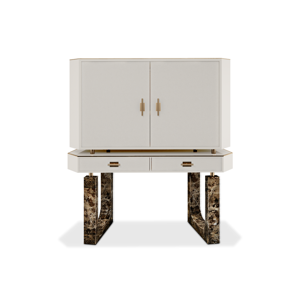 Bookshelves - Lincoln Drink Cabinet - PORUS STUDIO