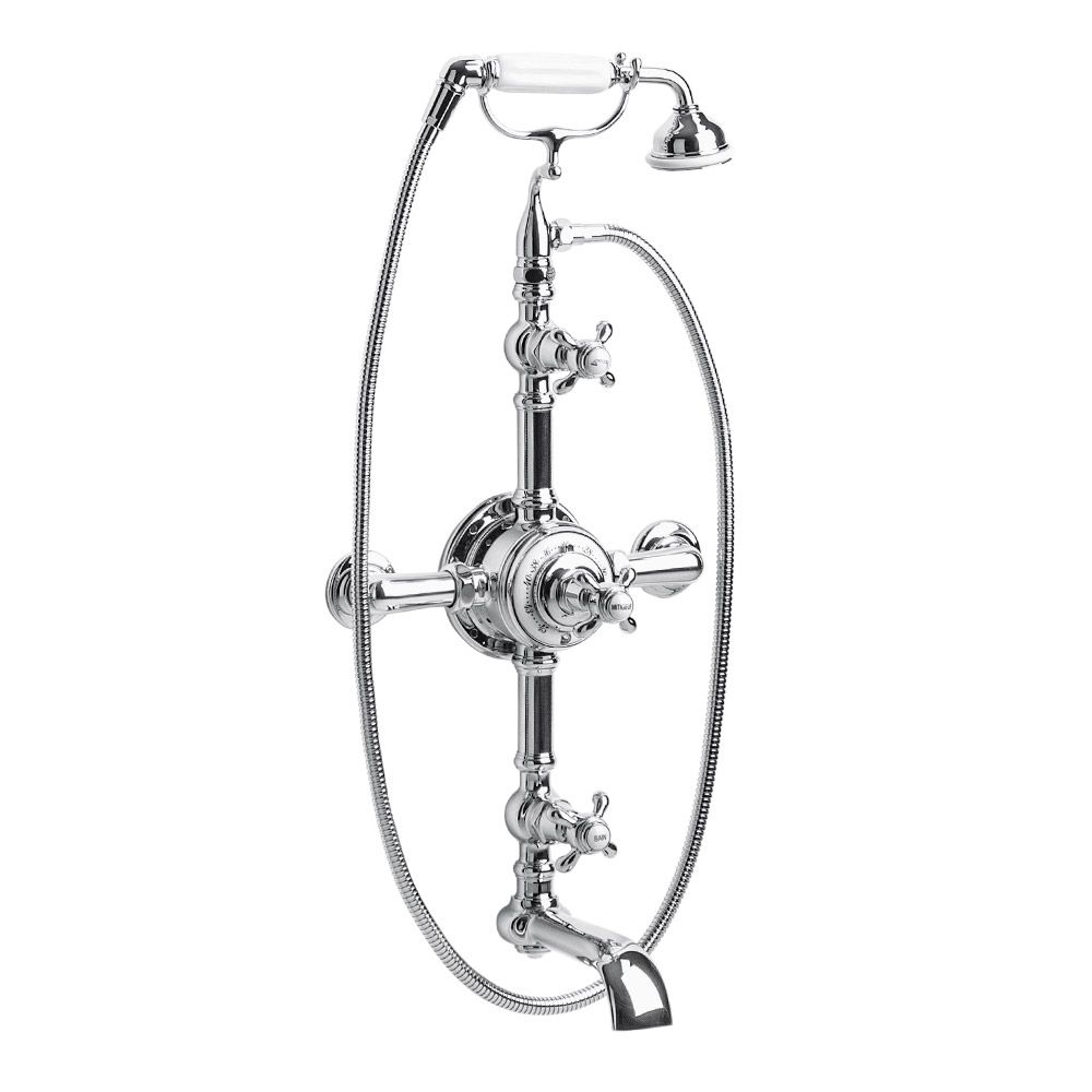 Robinetterie - Ensemble mitigeur bain/douchette, Collection Bistrot - VOLEVATCH
