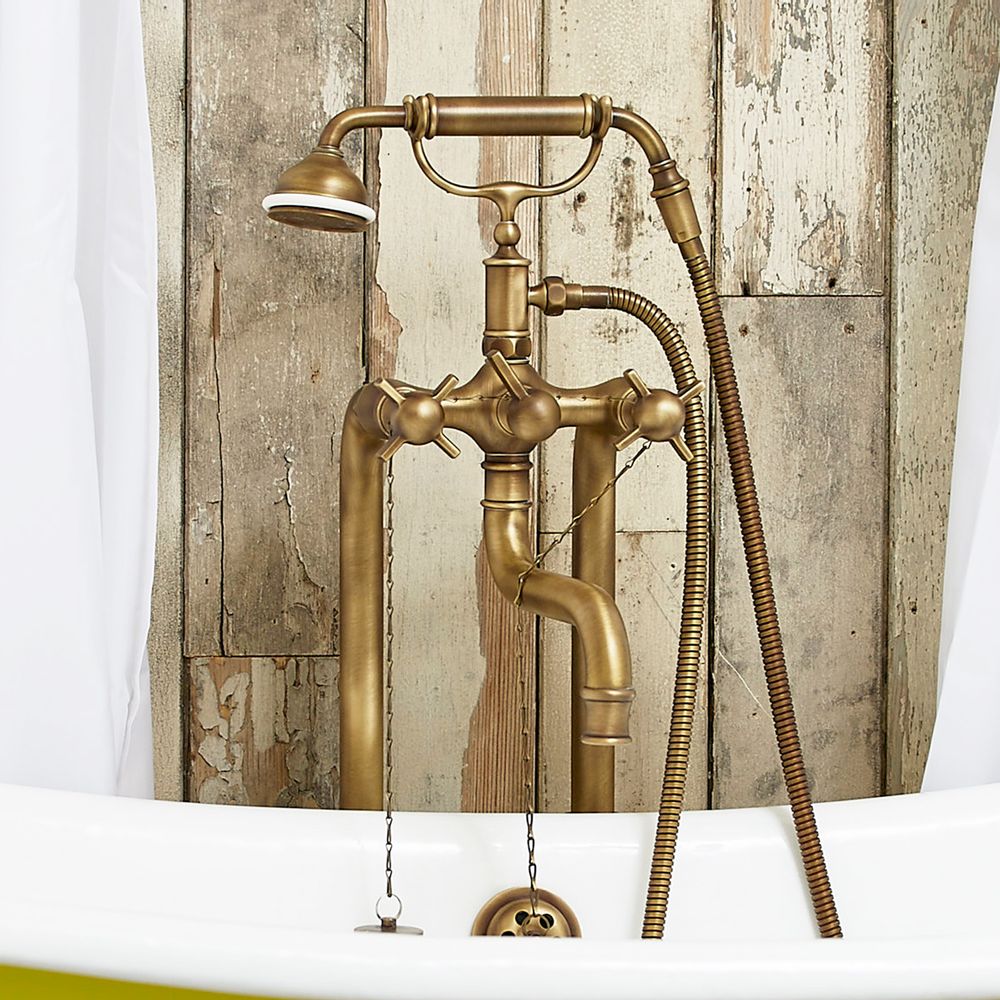 Robinetterie - Ensemble téléphone bain/douchette, Collection Heritage - VOLEVATCH