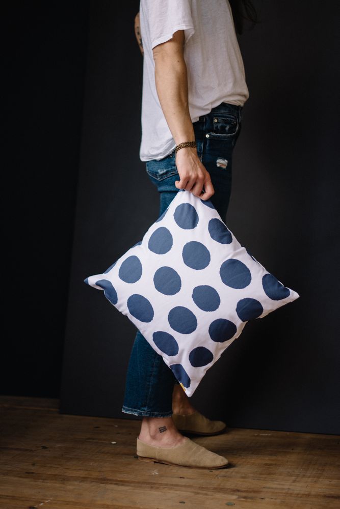 Fabric cushions - CUSHION WITH REMOVALE COTTON COVER - LES PENSIONNAIRES