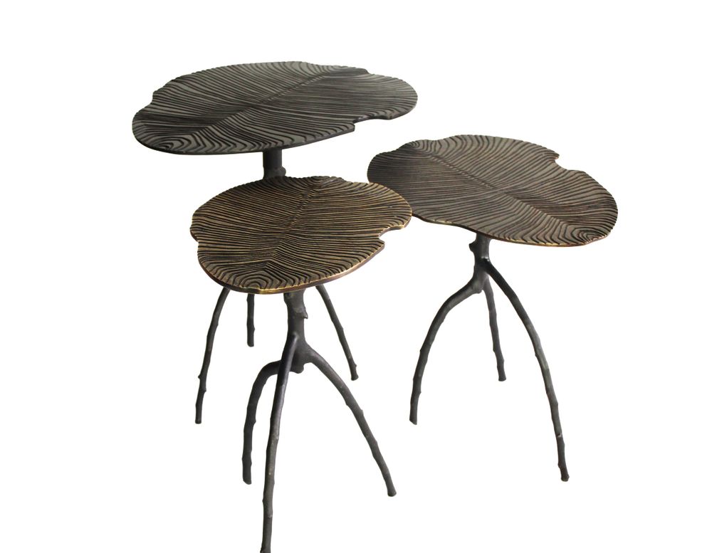 Console table - Dickinsonia Nesting Tables - PLUMBUM