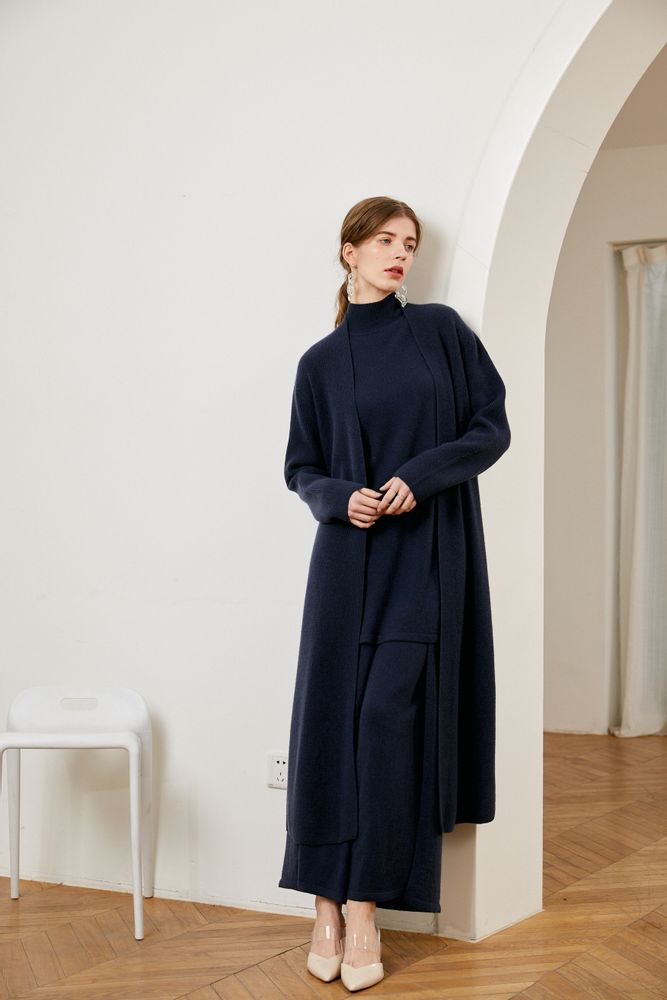 Prêt-à-porter - Pantalon tricoté en cachemire - SANDRIVER MONGOLIAN CASHMERE