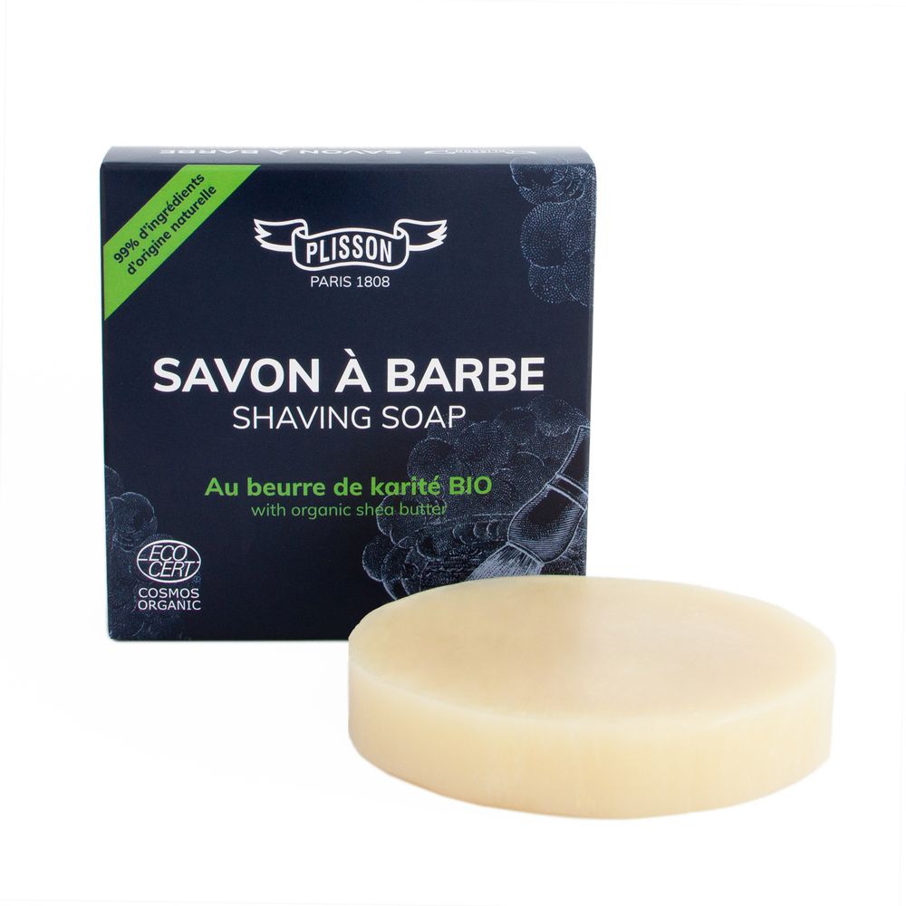 Spa - ECOCERT Shaving Soap with Organic Shea Butter - PLISSON