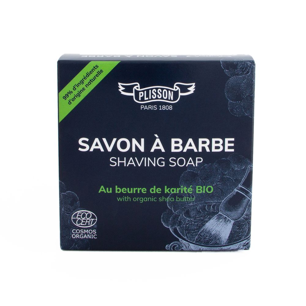 Spa - ECOCERT Shaving Soap with Organic Shea Butter - PLISSON