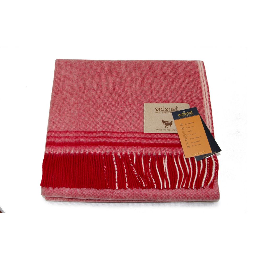 Plaids - Couvertures en pure laine - ERDENET CASHMERE