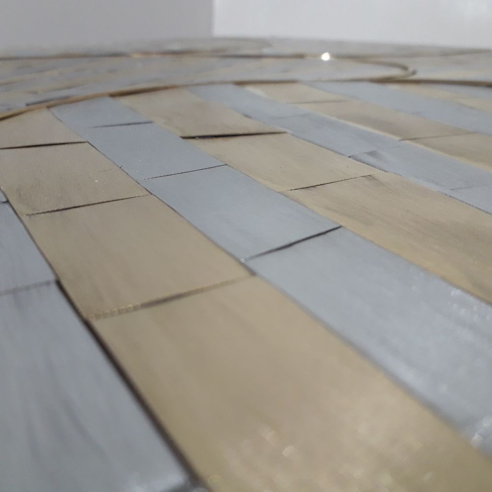 Tables basses - Coffee table laiton et zinc  - MARKO CREATION