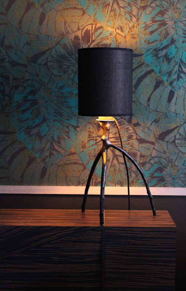 Decorative objects - Bronze Sauvage Lamp - PLUMBUM
