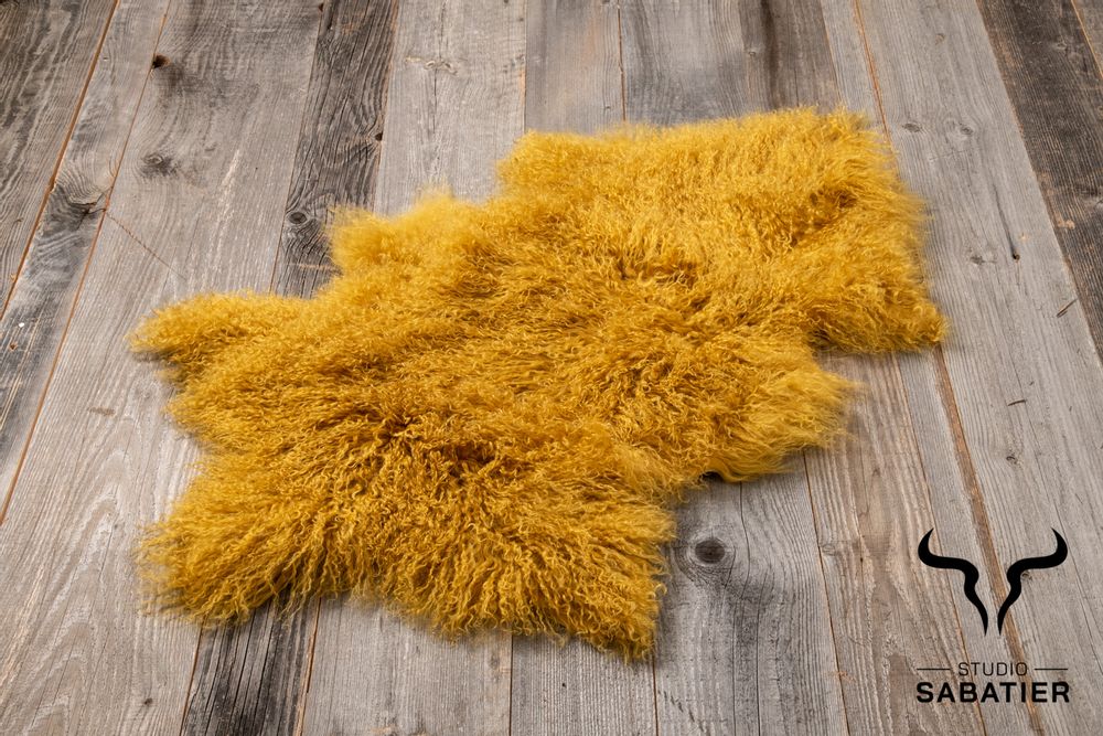 Objets de décoration - Peau agneau du Tibet - MAISON YAK