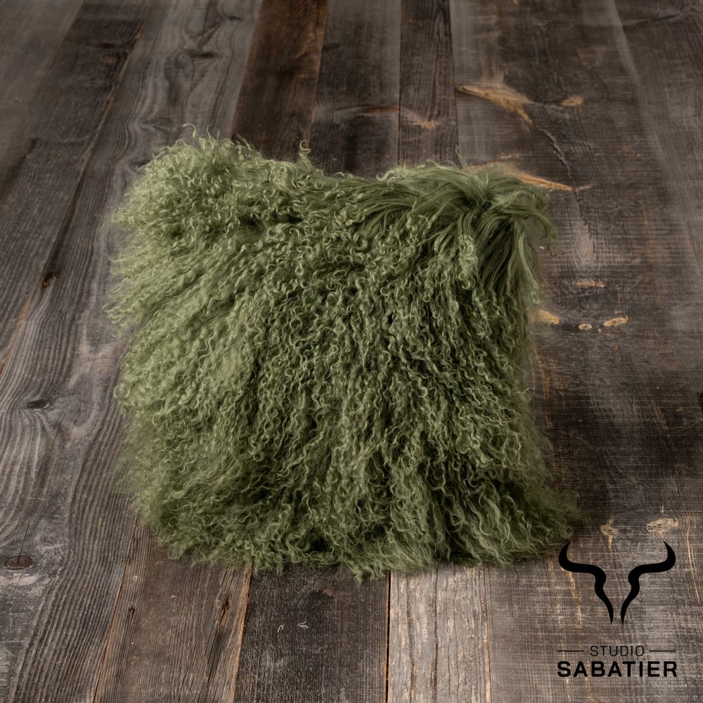 Coussins textile - Coussin agneau du Tibet. - MAISON YAK