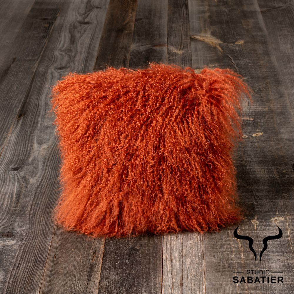 Coussins textile - Coussin agneau du Tibet. - MAISON YAK